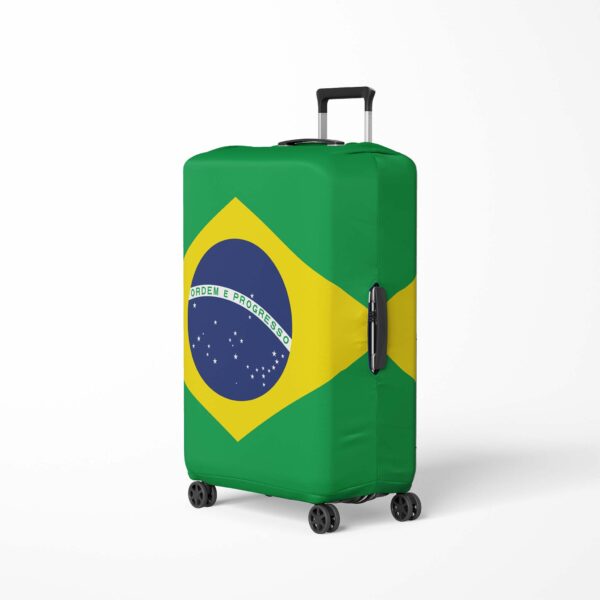 Kelioninio lagamino užvalkalas – Brazilijos vėliava