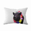 Pillowcase - black piglet
