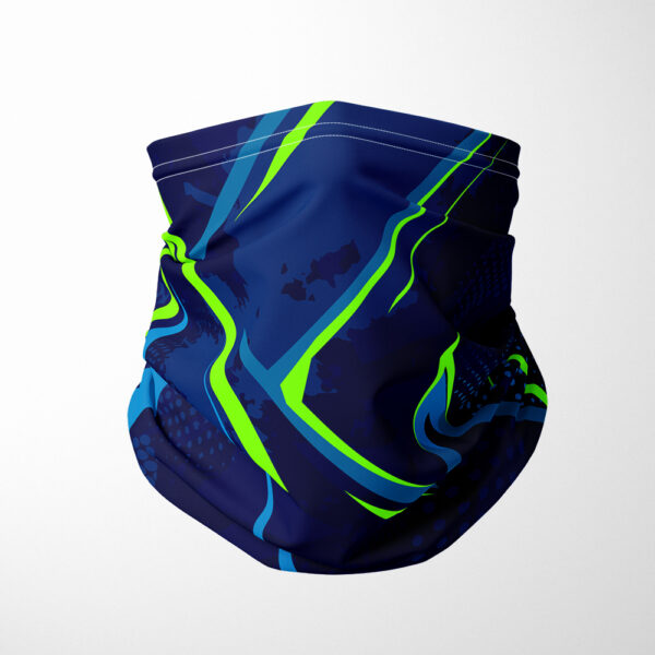 Scarf 64 - neon stripes