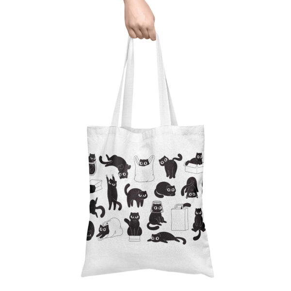 Cloth bag - cat yoga