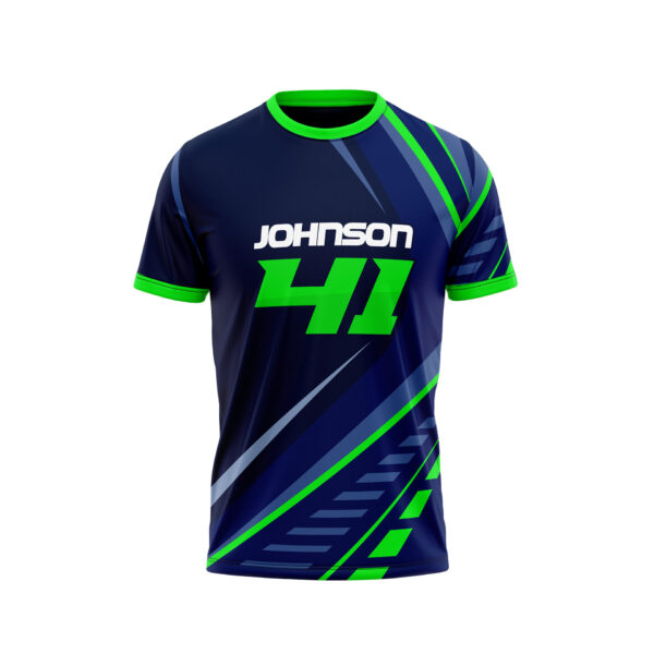 Sports T-shirt blue-green