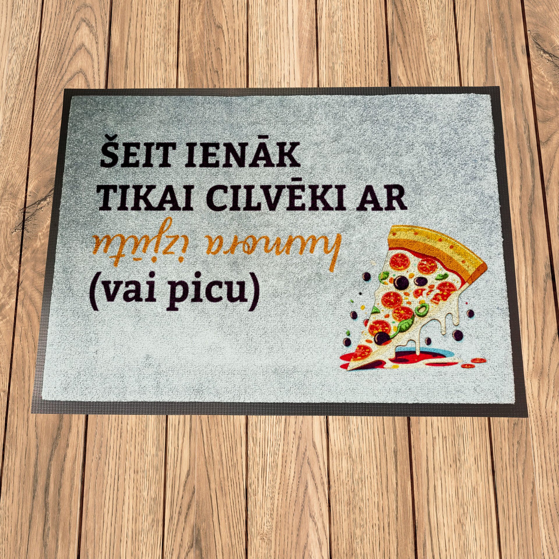 Kilimas - pokštas ar pica