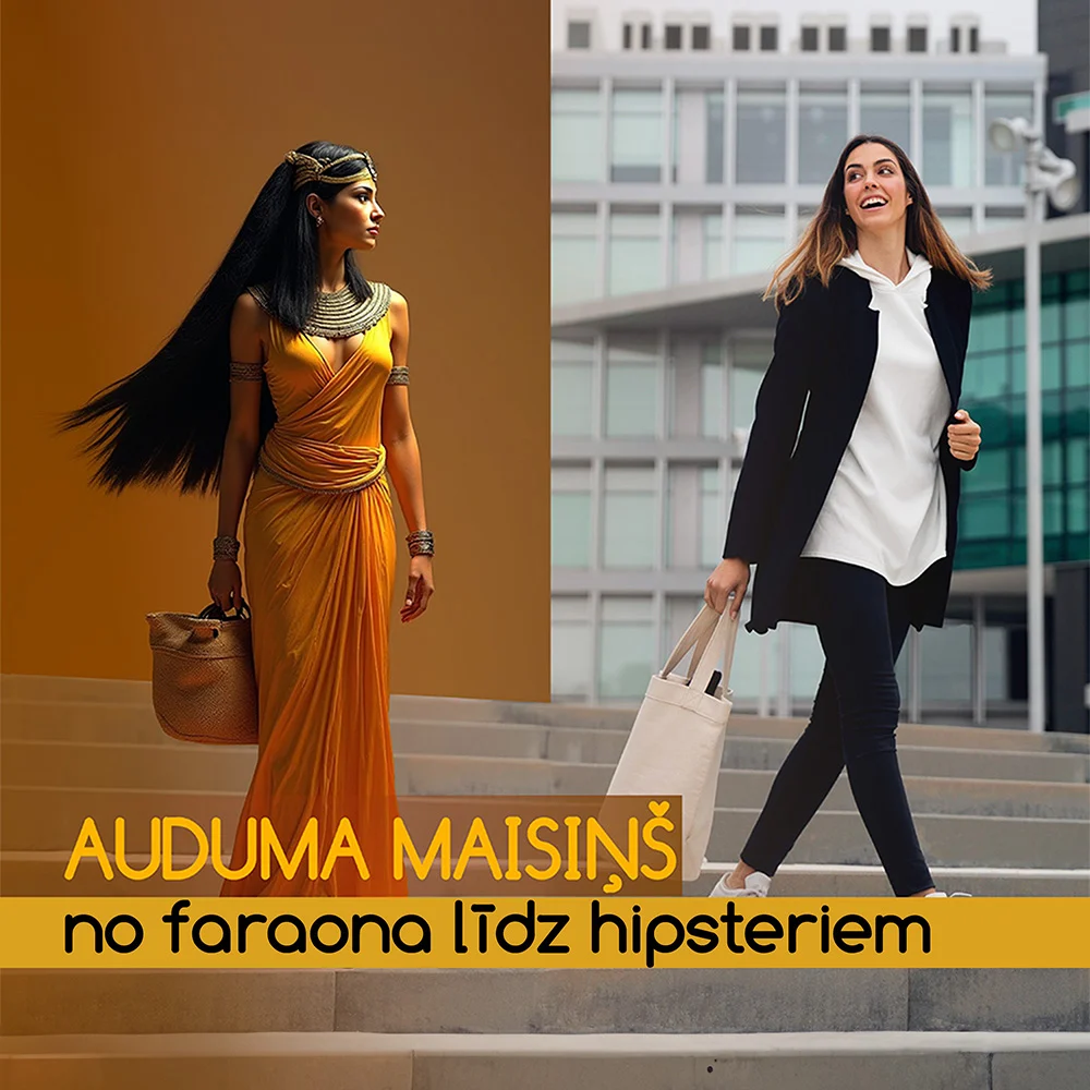 Auduma maisiņš – no senās Ēģiptes līdz tavam skapim