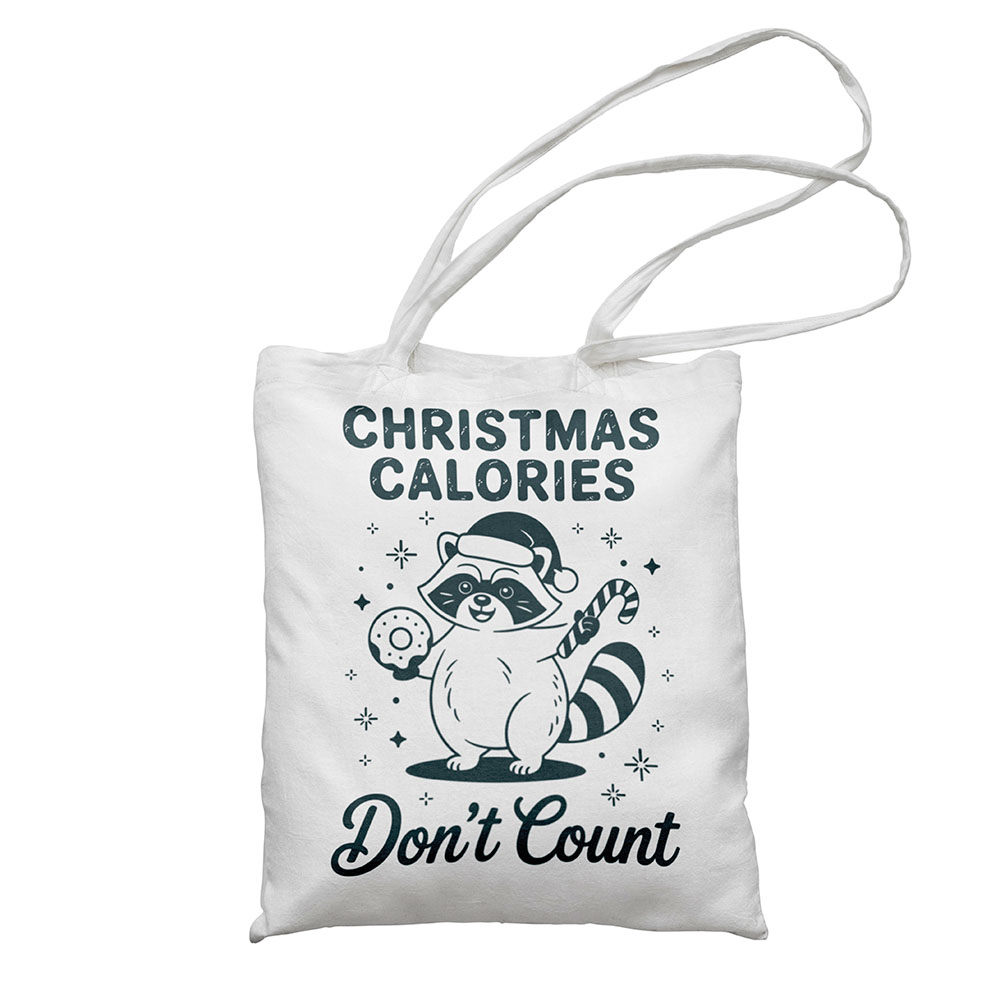 Тканевая сумка - Счастливый Енот