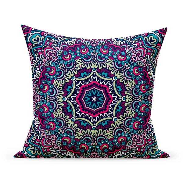 Spilvendrāna - mandala purpura