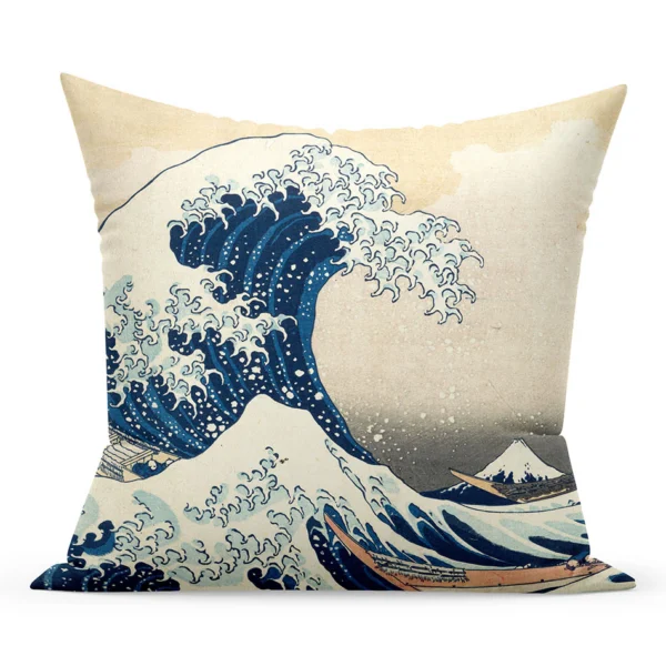Spilvendrāna - The Great Wave off Kanagawa