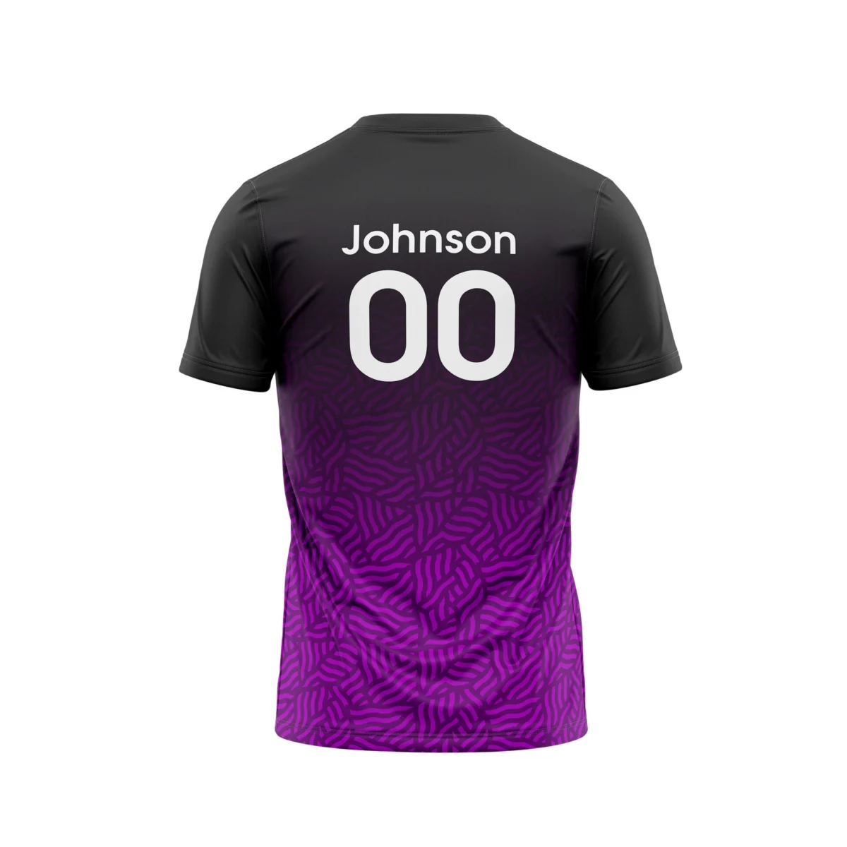 Sporta T-krekls violets-melns