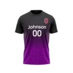 Sporta T-krekls violets-melns