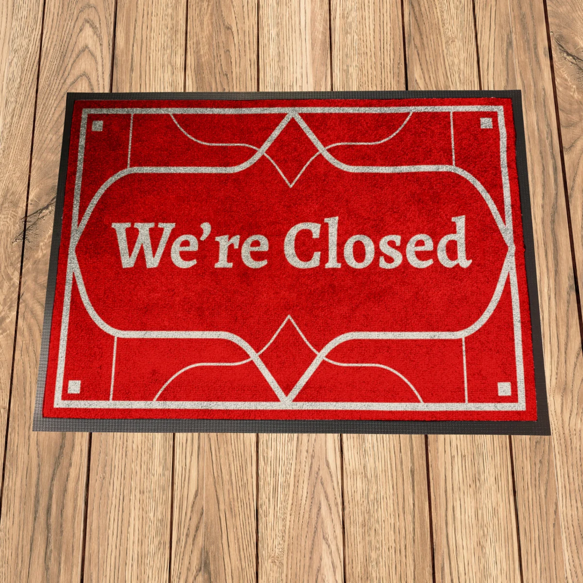 Paklājs - Closed sign