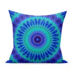 Spilvendrāna - mandala zila - violeta