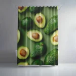 Dušas aizkars - avokado svaigums