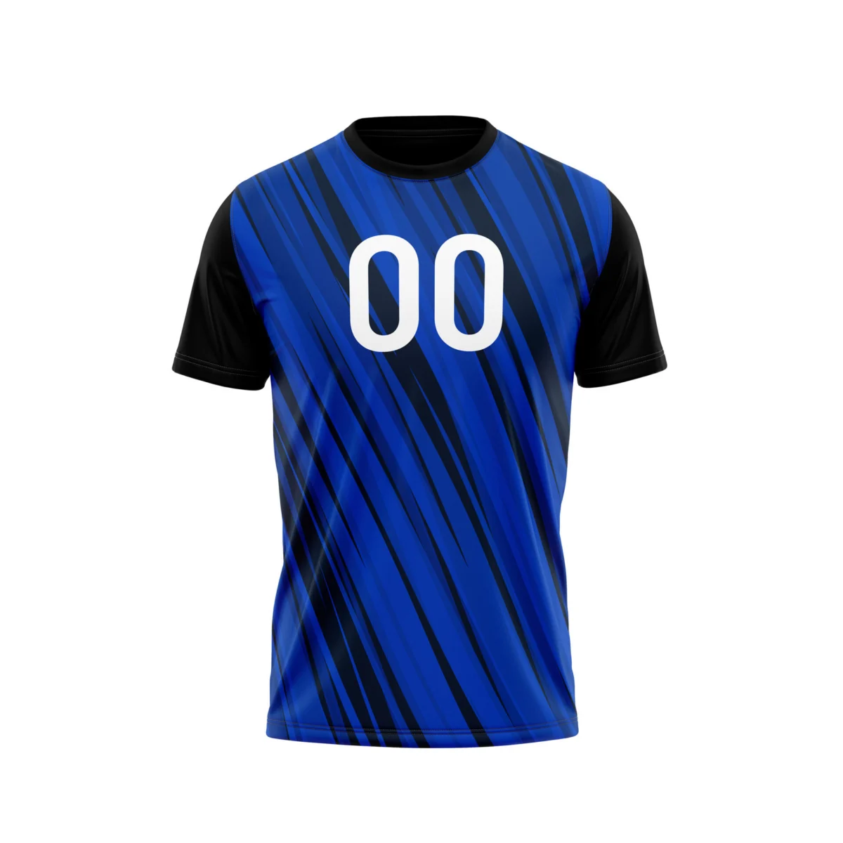 Sporta T-krekls zils-melns