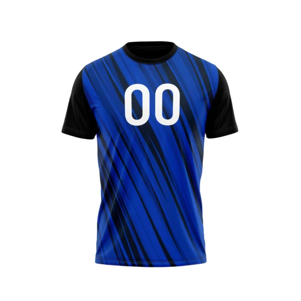 Sporta T-krekls zils-melns