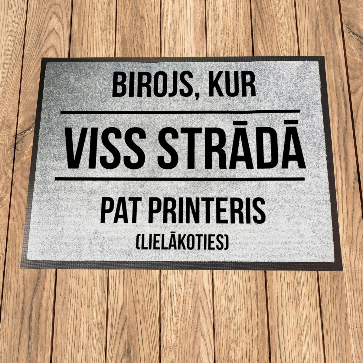 Paklājs - Viss strādā!