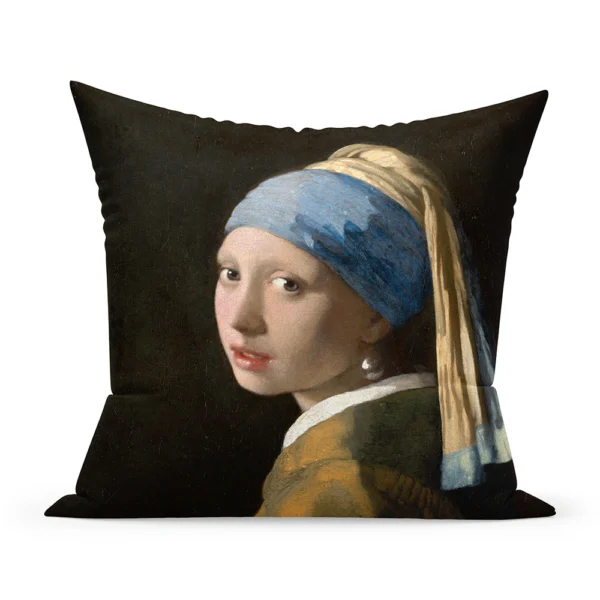 Spilvendrāna – Girl with a pearl earring