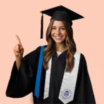 Absolventa plecu lenta – Igaunijas karogs